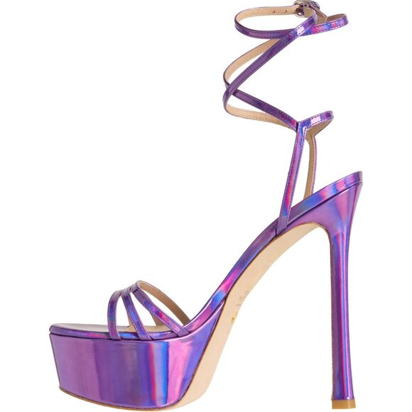 **Stuart Weitzman Made in Spain Soiree 145 Platform Sandals (For Women)** - Picture 4 of 5